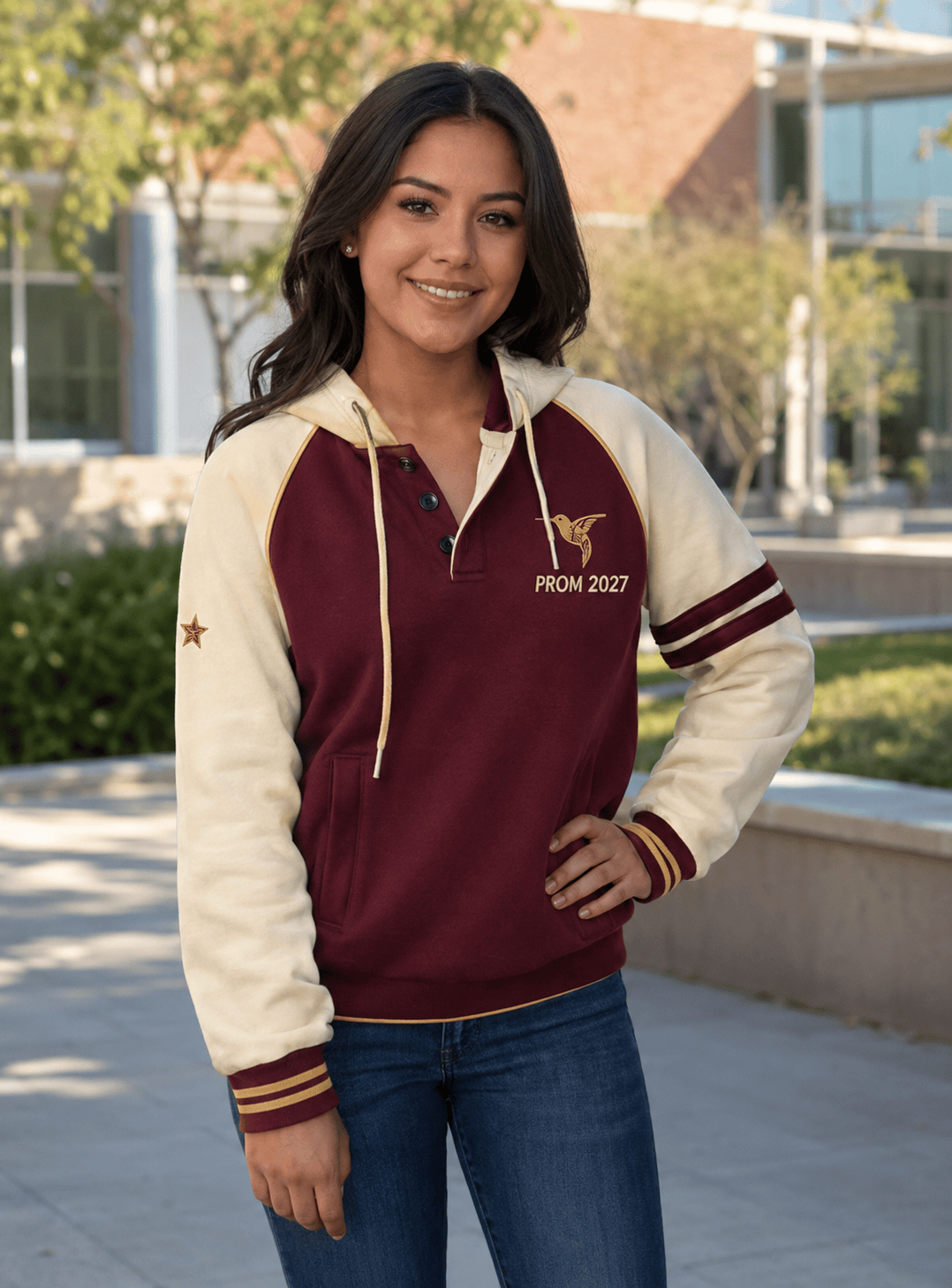 Chaqueta de prom Hoodies · Glauren