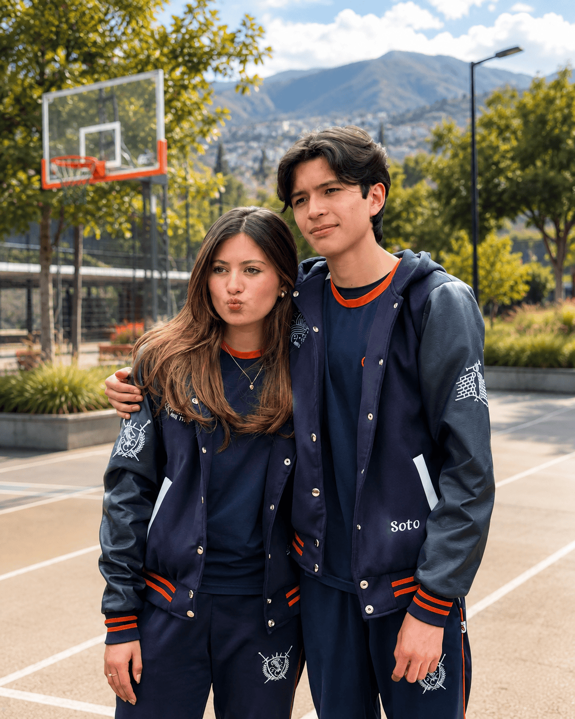 Chaquetas de prom Beisbolera Paño · Glauren